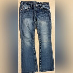 Miss Me Blue Boot Cut Jeans